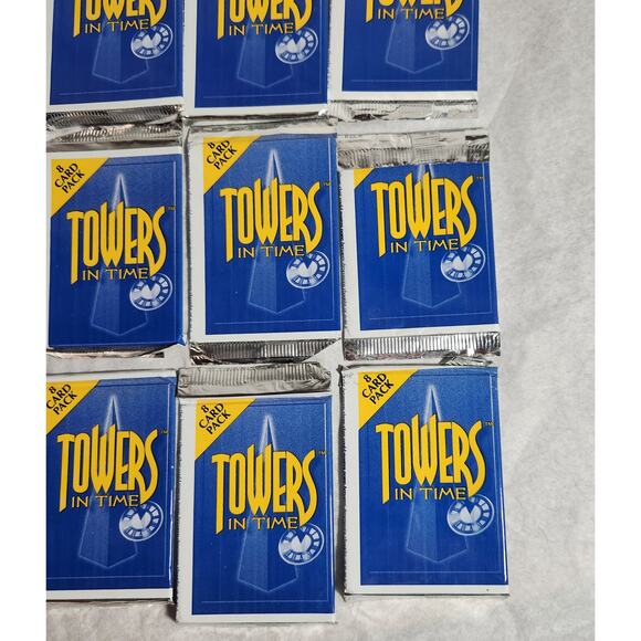 Towers In Time Vintage CCG Lot Of 15 Packs Of 8 Cards Brand New 1994 - Picture 4 of 5